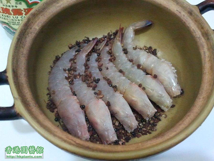 放上海蝦