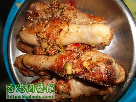 Homemade Lemongrass chicken leg